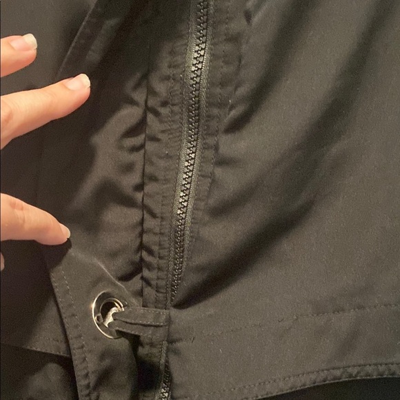 Studio Works Black Utility Rain Jacket | Size Small | Zip & Toggle | Chic & Func - Picture 5 of 11